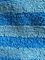 160cm Szerokość Warp Knitting Blue Eight Grid Ściereczka z mikrofibry SGS