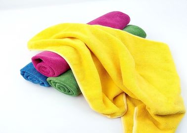 280 g / m2 50 * 70 cm OEM Niestrzępiąca się miękka, super chłonna ściereczka z mikrofibry Ściereczki do naczyń z mikrofibry