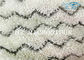 White Color W Shaped Jacquard Microfiber Fabric Twist Pile Fabric Flat Refill For Mops