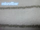 Szary biały tkany koral z mikrofibry z włókniny 580 g / m2