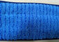 Mikrofibra 13 * 47cm Szorować sztywny drut Niebieskie rurki z włókniny Coral Fleece Wet Mop